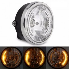 Faro Tondo con Indicatore di direzione x Special ed Harley Faro Tondo con Indicatore di direzione x Special ed Harley