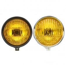 Faro Tondo Luce Gialla Cafè Racer