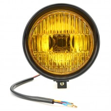 Faro Tondo Luce Gialla Cafè Racer