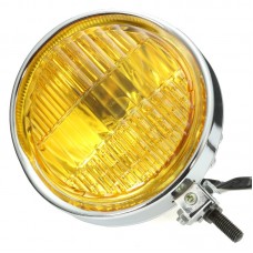 Faro Tondo Luce Gialla Cafè Racer