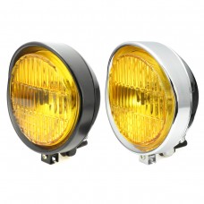 Faro Tondo Luce Gialla Cafè Racer