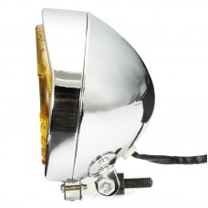 Faro Tondo Luce Gialla Cafè Racer