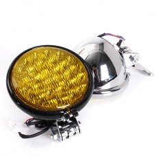 Faro a Led Special Giallo - Moto Cafè Racer - Harley HD