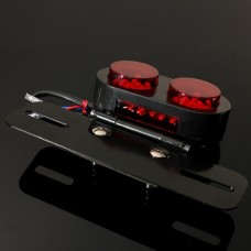 Stop Doppio + Luce Targa Moto Special & Custom