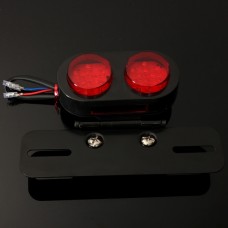 Stop Doppio + Luce Targa Moto Special & Custom