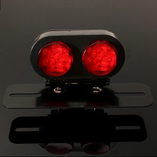 Stop Doppio + Luce Targa Moto Special & Custom