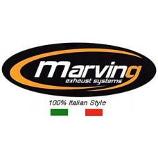 Marving Marmitta Singola Kawasaki ER6 N 09> Alluminio Tondo Ø 108
